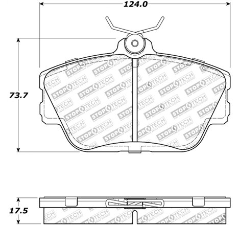 StopTech Street Touring Brake Pads