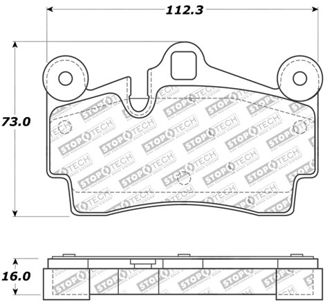 StopTech Street Touring Brake Pads