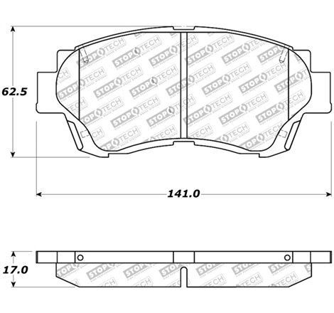 StopTech Street Touring Brake Pads