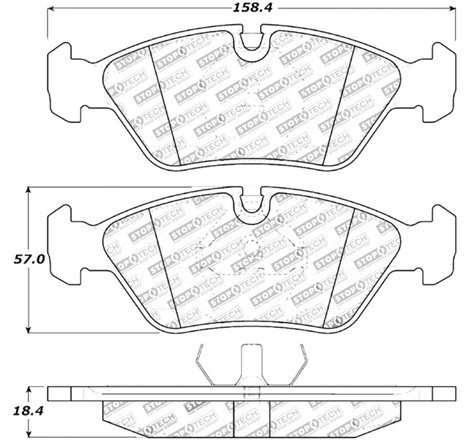 StopTech Street Touring Brake Pads