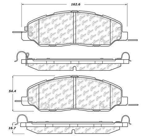 StopTech Street Touring Brake Pads