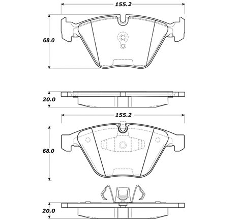 StopTech Street Touring Brake Pads