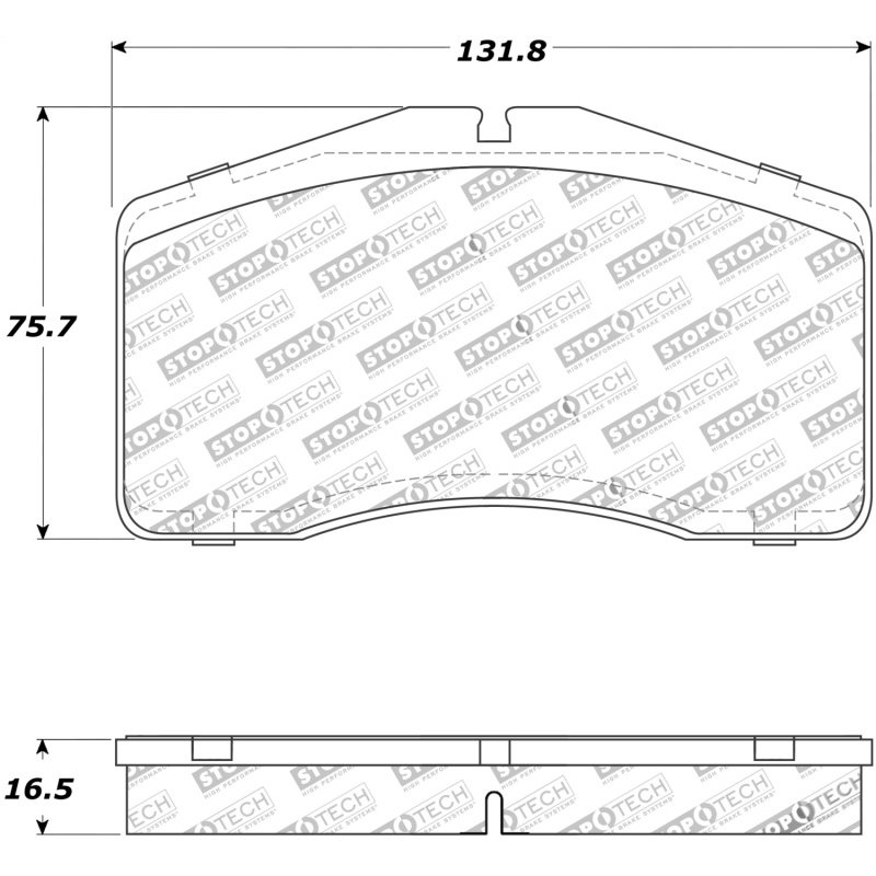 StopTech Street Touring 92-98 Porsche 911 Front Brake Pads