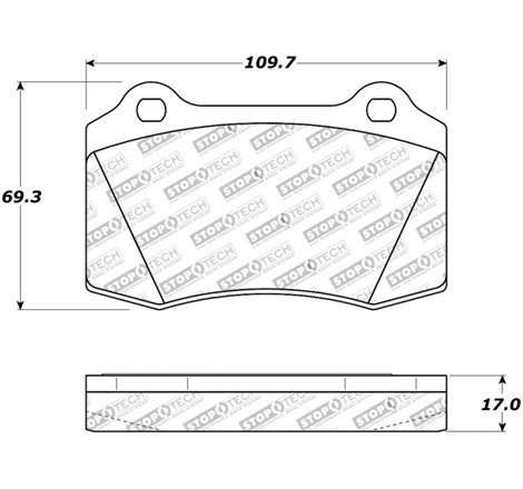 StopTech Street Touring Brake Pads