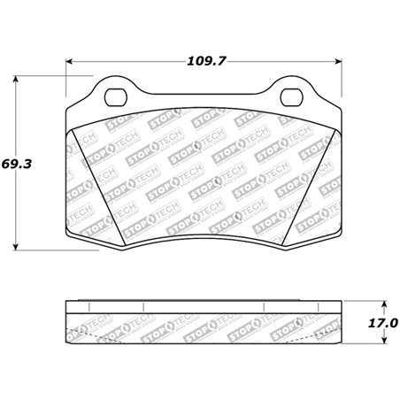 StopTech Street Touring Brake Pads