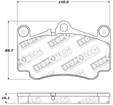 StopTech Street Touring Brake Pads