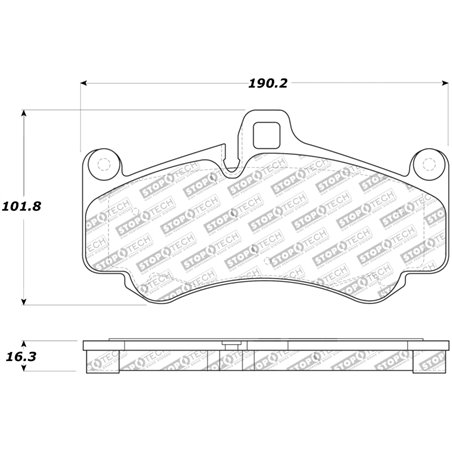 StopTech Street Touring Brake Pads