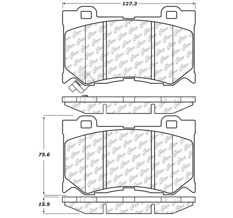 StopTech Street Touring 09-13 Infiniti FX35/FX37/FX45/FX50/08-13 G37 Front Brake Pads