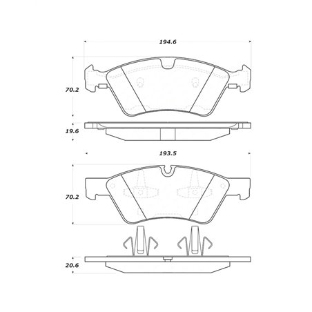 StopTech Street Touring Brake Pads