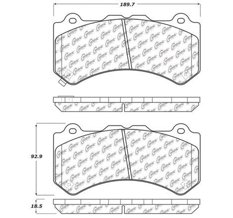 StopTech Street Touring Brake Pads - Front