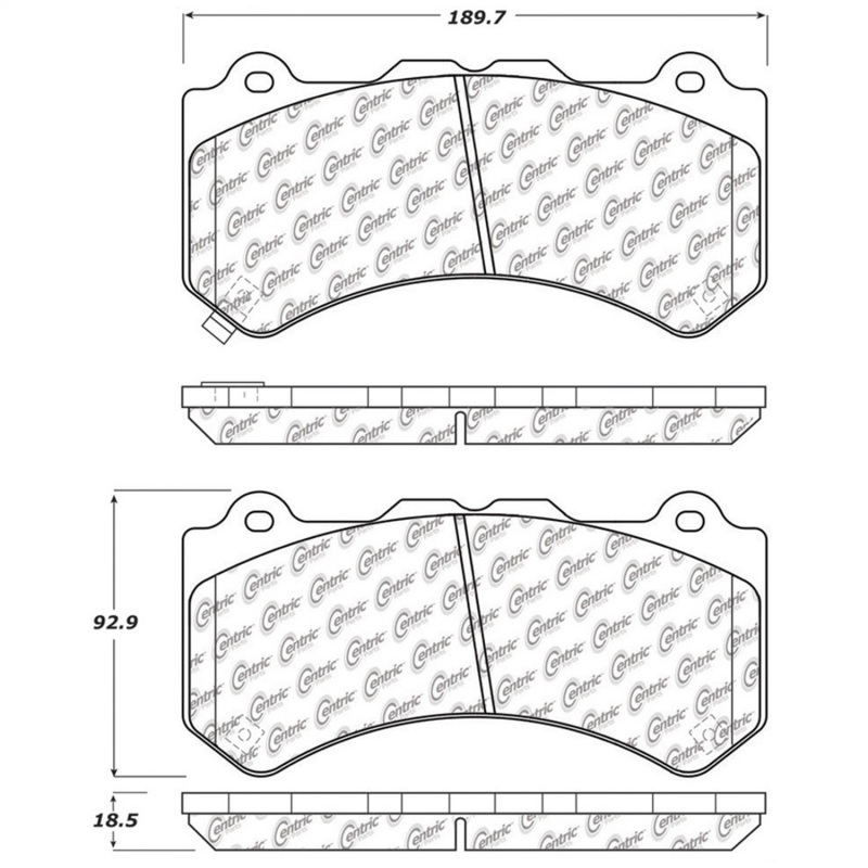 StopTech Street Touring Brake Pads - Front