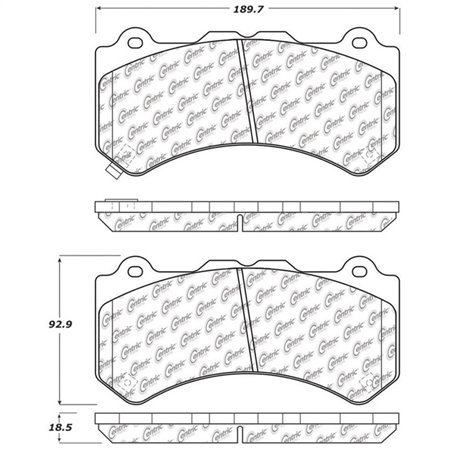 StopTech Street Touring Brake Pads - Front