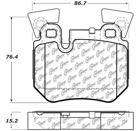 StopTech Street Touring 08-09 BMW 128i/135i Coupe Rear Brake Pads