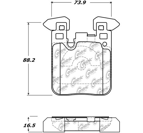 StopTech Street Performance Brake Pads BMW F22 M235i/F30 335i/F32 435i - Rear