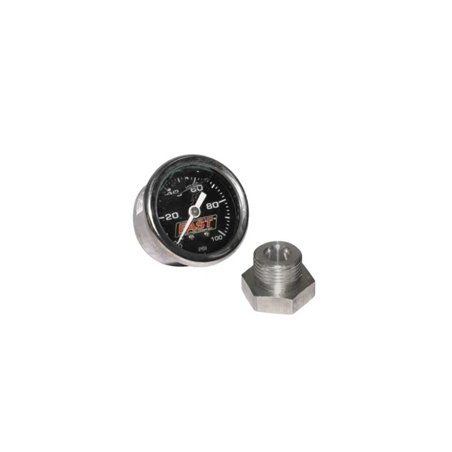 FAST Gauge Kit LSX 0-100 PSI Fuel