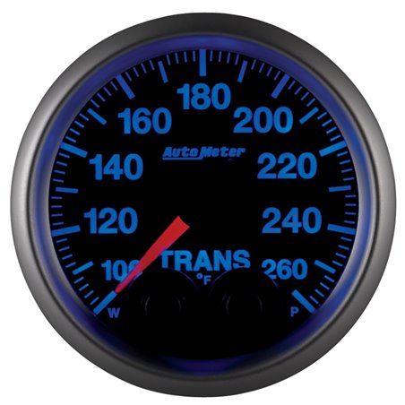 Autometer Elite 52mm 100-260 Degress F Trans Temperature Peak and Warn Gauge w/ Electonic Control