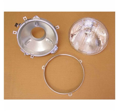 Omix Headlight Assembly With Bulb 72-86 Jeep CJ Models