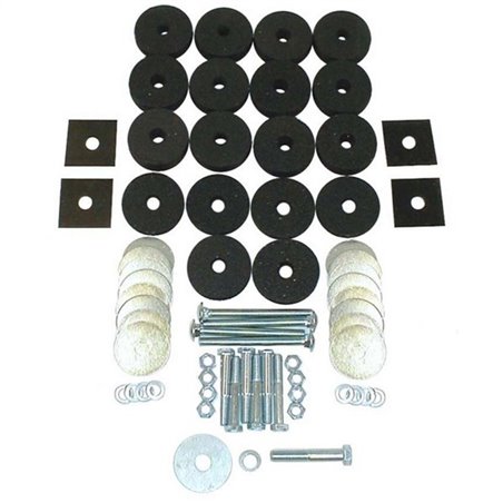 Omix Body Tub Mounting Kit 41-75 Willys & Jeep Models