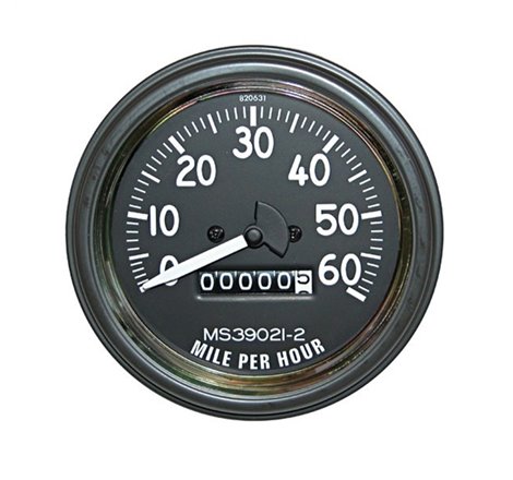 Omix Speedometer Gauge 0-60 MPH 46-58 Willys/CJ Model