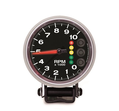 Autometer Elite 3 3/4inch 10K RPM Tachometer w/ Pit Road Speed Lights and Peak Memory