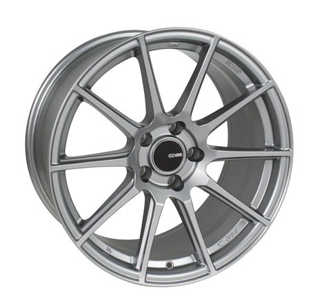 Enkei TS10 18x9.5 35mm Offset 5x114.3 Bolt Pattern 72.6mm Bore Dia Grey Wheel