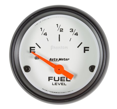 Autometer Phantom Gauge Fuel Level 2 1/16in 73e To 10f(Aftermarket Linear) Elec Phantom