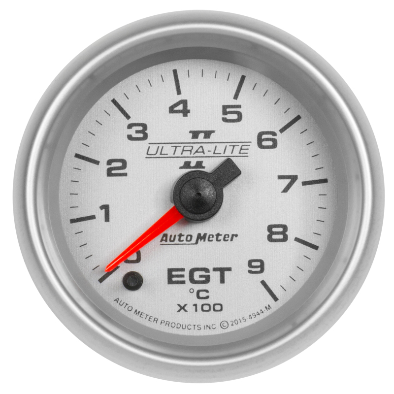 Autometer Ultra-Lite II Gauge Pyrometer (Egt) 2 1/16in 900c Digital Stepper Motor Ultra-Lite II