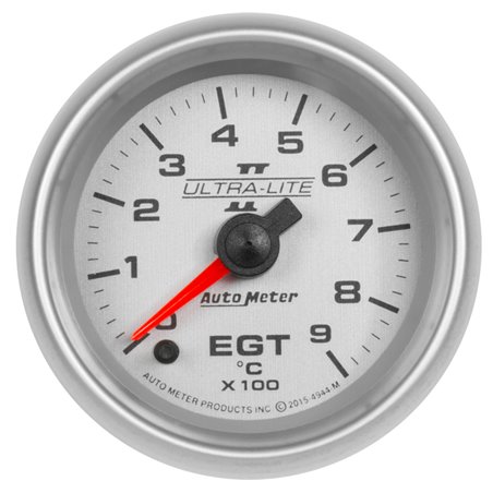 Autometer Ultra-Lite II Gauge Pyrometer (Egt) 2 1/16in 900c Digital Stepper Motor Ultra-Lite II