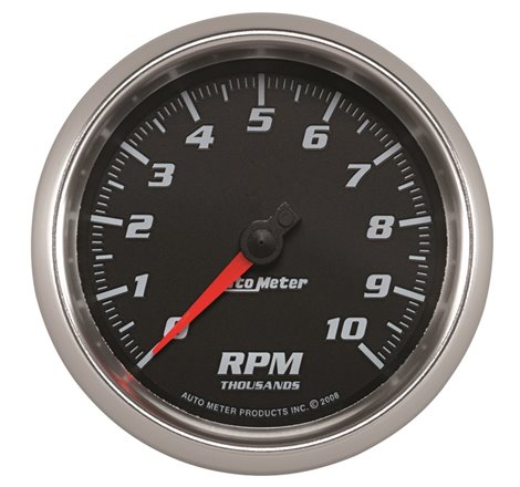 Autometer Pro-Cycle Gauge Tachometer 3 3/8in 10K Rpm Black