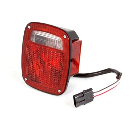 Omix Tail Light Black Housing RH 87-90 Jeep Wrangler