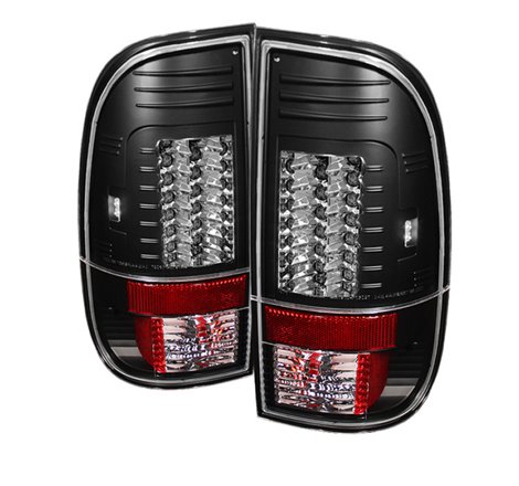 Spyder Ford F150 Styleside 97-03/F250 Version 2 LED Tail Lights Blk ALT-YD-FF15097-LED-G2-BK