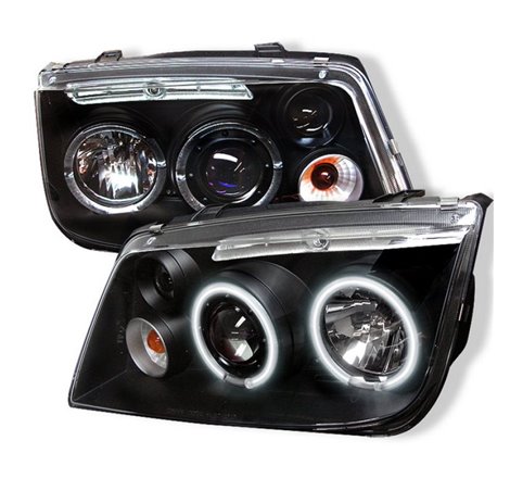 Spyder Volkswagen Jetta 99-05 Projector Headlights CCFL Halo Blk PRO-YD-VJ99-CCFL-BK