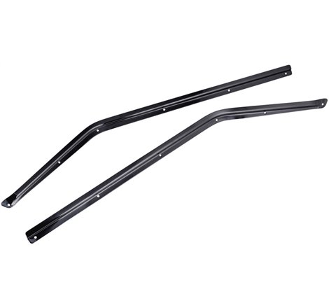 Omix Window Retaining Channels Blk 87-95 Wrangler YJ