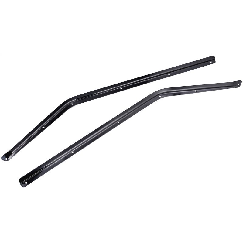 Omix Window Retaining Channels Blk 87-95 Wrangler YJ