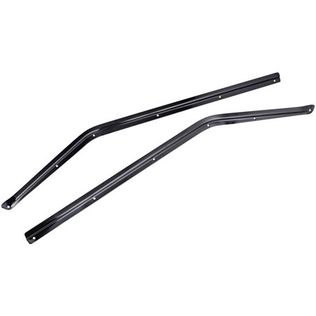 Omix Window Retaining Channels Blk 87-95 Wrangler YJ