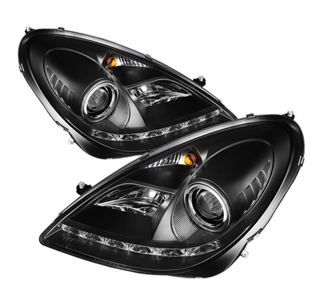 Spyder Mercedes Benz SLK 05-10 Projector Xenon/HID Model- DRL Blk PRO-YD-MBSLK05-HID-DRL-BK