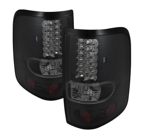 Spyder Ford F150 side 04-08 (Not Fit Heritage & SVT)LED Tail Lights Blk Smke ALT-YD-FF15004-LED-BSM