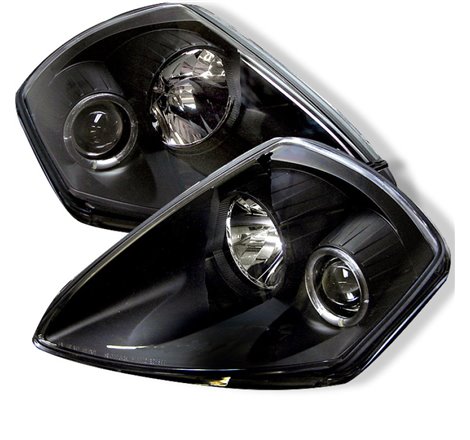 Spyder Mitsubishi Eclipse 00-05 Projector Headlights LED Halo Black High H1 Low H1 PRO-YD-ME00-HL-BK