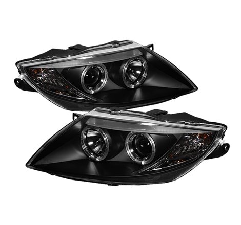 Spyder BMW Z4 03-08 Projector Headlights Xenon/HID Model Only - LED Halo Black PRO-YD-BMWZ403-HID-BK