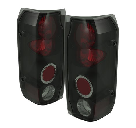 Spyder Ford F150 87-96/Ford Bronco 88-96 Euro Style Tail Lights Black Smoke ALT-YD-FF15089-BSM