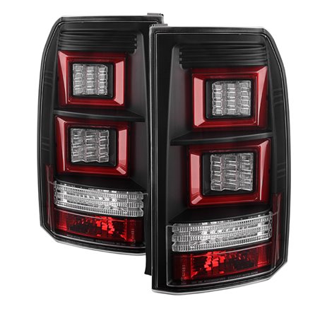 Spyder Land Rover Discovery 3 LR3 05-09 Light Bar LED Tail Lights Black ALT-YD-LRD05-LED-BK