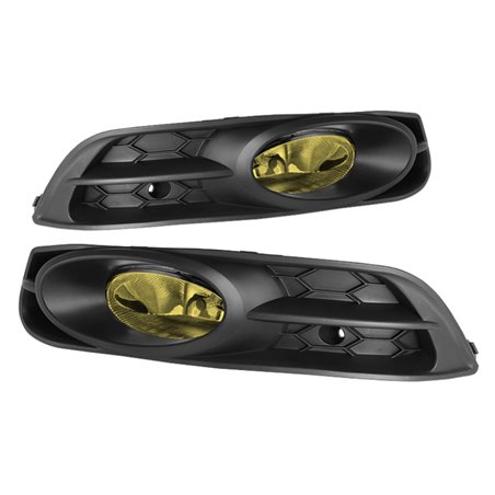 Spyder Honda Civic 2012-2013 2Dr/Coupe OEM Fog Light W/Switch Yellow FL-HC2012-2D-Y