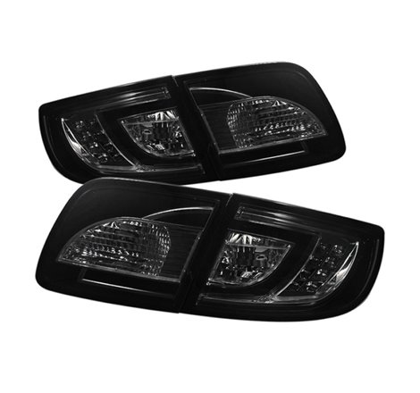 Spyder Mazda 3 03-08 4Dr Sedan (Non Hatchback)LED Tail Lights Smoke ALT-YD-M303-LED-SM