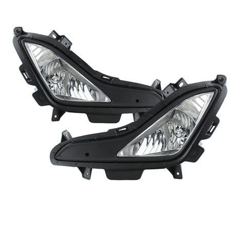 Spyder Hyundai Elantra 2014+ OEM Style Fog Lights W/Switch Clear FL-HYE2014-C