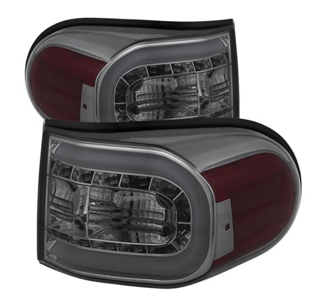 Spyder Toyota FJ Cruiser 07-13 Light Bar LED Tail Lights Smoke ALT-YD-TFJ07-LBLED-SM