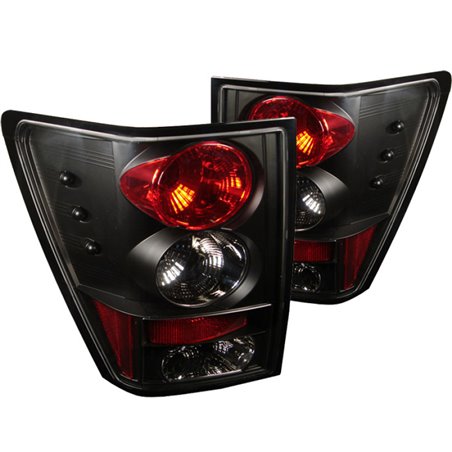 Spyder Jeep Grand Cherokee 05-06 Euro Style Tail Lights Black ALT-YD-JGC05-BK