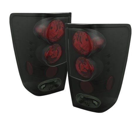 Spyder Nissan Titan 04-14 Euro Style Tail Lights Black Smoke ALT-YD-NTI04-BSM