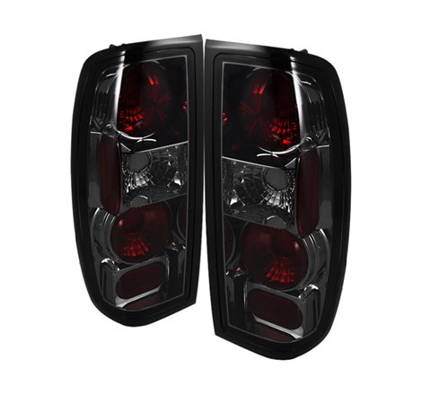 Spyder Nissan Frontier 98-00 Euro Style Tail Lights Smoke ALT-YD-NF98-SM