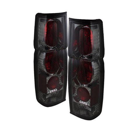 Spyder Nissan Hardbody 86-97 Euro Style Tail Lights Smoke ALT-YD-NH86-SM