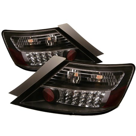 Spyder Honda Civic 06-08 2Dr LED Tail Lights Black ALT-YD-HC06-2D-LED-BK